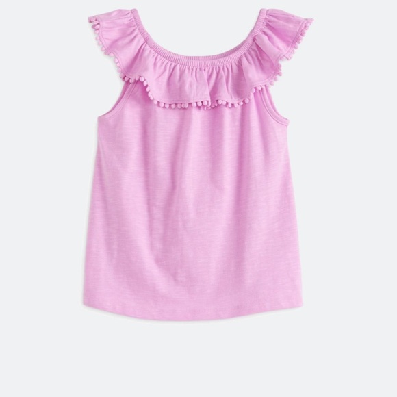 Bixby Nomad girls purple ruffle swing tank top size large 12-14 NWT! - Picture 1 of 8